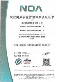 職業(yè)健康安全管理體系